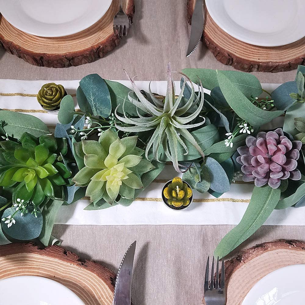 Pacote com 15 Suculentas Artif - Echeveria Succulent avaliação e preço